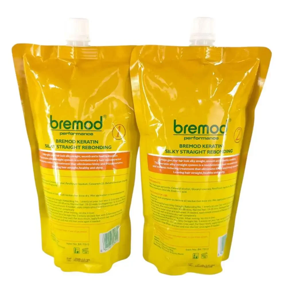 Bremod Performance Keratin Treatment Silky Straight Hair PROFESSIONAL USE New